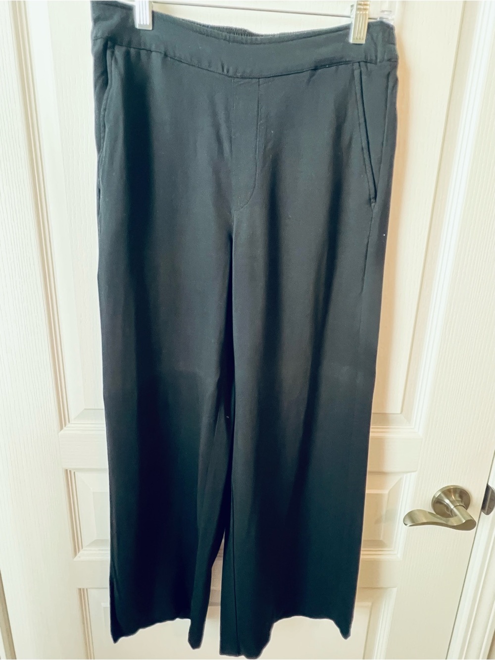 Old Navy Black Wide-Leg Sweatpants for Women
